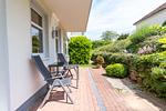 sonnige Terrasse - Wohnung 02 - Top-Hundeurlaub