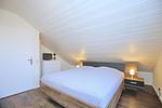 TV im zweiten Schlafzimmer - Haus 63d - Top-Hundeurlaub
