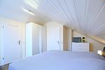 Kleiderschrank im zweiten Schlafzimmer - Haus 63d - Top-Hundeurlaub
