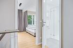 Schlafzimmer mit Doppelbett - Strandresidenzen Binz-Prora V0.2 - Top-Hundeurlaub