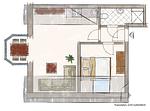 Grundriss - Appartement  Cappel Whg. 18 - Top-Hundeurlaub