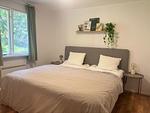 Schlafzimmer mit Doppelbett in der Stuga Rödhak - Stuga Rödhake - Top-Hundeurlaub