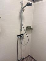 Badezimmer mit Dusche in der Stuga Rödhak - Stuga Rödhake - Top-Hundeurlaub