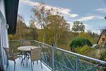 Balkon - FeWo05:Balkon,Meerblick,Sauna,Schwimmbad - Top-Hundeurlaub
