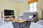 Wohnzimmer - Ferienhaus Graukranich 41 - Top-Hundeurlaub