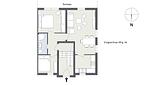 Grundriss - Whg. 4B - Top-Hundeurlaub