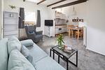 Wohnzimmer - 2-Raum-Fewo Janssand - Top-Hundeurlaub