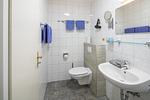 Badezimmer - 2-Raum-Fewo Janssand - Top-Hundeurlaub