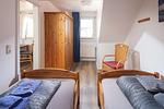 Schlafzimmer - 2-Raum-Fewo Leyhörn - Top-Hundeurlaub