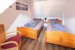 Schlafzimmer - 2-Raum-Fewo Leyhörn - Top-Hundeurlaub
