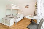 Schlafzimmer - Ferienwohnung Ostseetraum - Top-Hundeurlaub
