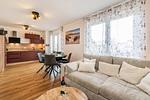 Wohnzimmer - Ferienwohnung Ostseetraum - Top-Hundeurlaub