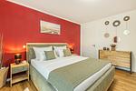 Schlafzimmer - Ferienwohnung Ostseetraum - Top-Hundeurlaub