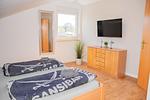 Schlafzimmer - Haus Sansibar - Top-Hundeurlaub