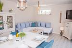 Wohnzimmer - Haus Sansibar - Top-Hundeurlaub
