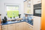 Küche / Küchenzeile - Haus Sansibar - Top-Hundeurlaub
