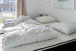 Schlafzimmer - Ferienwohnung Penthouse ''Hafenkrone'' Marina Wendtorf - Top-Hundeurlaub