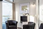 Wohnzimmer - Ferienwohnung Penthouse ''Hafenkrone'' Marina Wendtorf - Top-Hundeurlaub