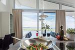 Küche / Küchenzeile - Ferienwohnung Penthouse ''Hafenkrone'' Marina Wendtorf - Top-Hundeurlaub