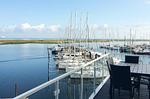 Balkon - Ferienwohnung Penthouse ''Hafenkrone'' Marina Wendtorf - Top-Hundeurlaub