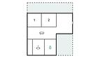 floor-plan - Ferienhaus für 4 Personen (65 m²) in Esbjerg V - Top-Hundeurlaub