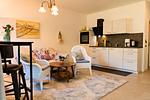 Wohnzimmer - Ostseeresidenz Ferienwohung 14 - Top-Hundeurlaub