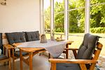 Terrasse - Ostseeresidenz Ferienwohung 14 - Top-Hundeurlaub