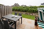 Terrasse - Dünenglück - Top-Hundeurlaub