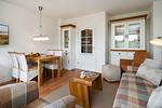 Wohnzimmer - Dünenglück - Top-Hundeurlaub