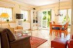 Wohnzimmer - Uns Strandhus Whg. Silbermöwe 1 - Top-Hundeurlaub