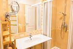 Badezimmer - Uns Strandhus Whg. Silbermöwe 1 - Top-Hundeurlaub