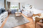Wohnzimmer - Mariechen am Meer Whg.1 - Norddeich - Top-Hundeurlaub
