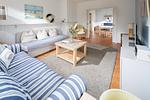 Wohnzimmer - Mariechen am Meer Whg.1 - Norddeich - Top-Hundeurlaub