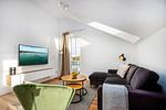 Wohnzimmer - Seestern Suite 1 Wohnung 5 inkl. WLAN - Top-Hundeurlaub