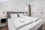 Schlafzimmer - Seestern Suite 1 Wohnung 5 inkl. WLAN - Top-Hundeurlaub
