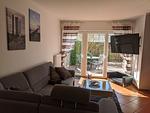Wohnzimmer - Austernfischer Ferienwohnung - Top-Hundeurlaub