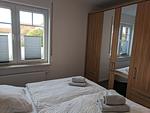 Schlafzimmer - Austernfischer Ferienwohnung - Top-Hundeurlaub