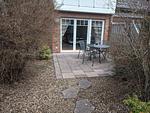 Terrasse - Austernfischer Ferienwohnung - Top-Hundeurlaub