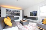 Wohnzimmer - Atriumhaus 24 b - Top-Hundeurlaub