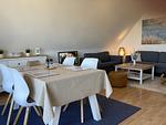 Wohnzimmer - Ferienwohnung Claßen - Top-Hundeurlaub