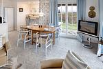 Wohnzimmer - Haus Ingeborg - Top-Hundeurlaub