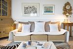 Wohnzimmer - Haus Ingeborg - Top-Hundeurlaub