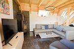 Wohnzimmer - Ferienhaus  Mellumplate 23 - Top-Hundeurlaub