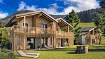 Außenseite Ferienhaus [Sommer] - Ferienhaus für 7 Personen (90 m²) - Top-Hundeurlaub