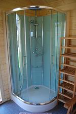 Dusche Sauna - Hofmanns Kajüte - Top-Hundeurlaub