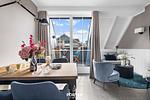 Wohnzimmer - Ferienwohnung TheViewA13 Küstenkoje Dagebüll - Top-Hundeurlaub