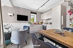 Wohnzimmer - Ferienwohnung TheViewA13 Küstenkoje Dagebüll - Top-Hundeurlaub