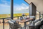 Balkon - Ferienwohnung TheViewA13 Küstenkoje Dagebüll - Top-Hundeurlaub