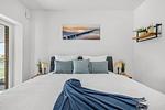 Schlafzimmer - Ferienwohnung TheViewA13 Küstenkoje Dagebüll - Top-Hundeurlaub