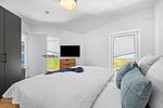 Schlafzimmer - Ferienwohnung TheViewA13 Küstenkoje Dagebüll - Top-Hundeurlaub